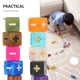 thumbnail image 5 of FELTECHELECTR 10 dados de matemáticas de juguete, dados de enseñanza de matemáticas, juguete de señal de computación matemática, dados cognitivos para niños., 5 of 7