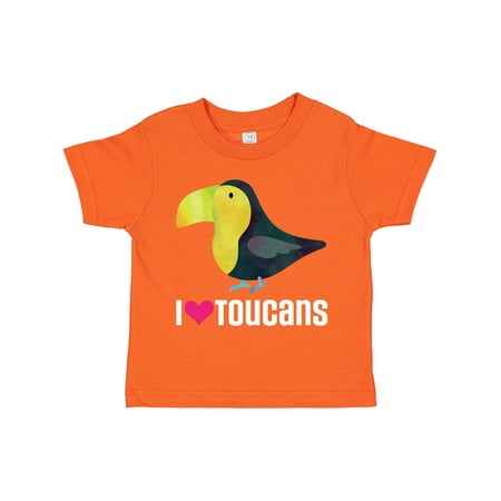 

Inktastic Toucan Bird I Love Toucans Cute Gift Toddler Boy or Toddler Girl T-Shirt