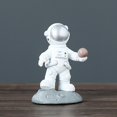 thumbnail image 2 of Estatua de trineo de astronauta, adorno de resina, figuritas temáticas del universo, decoración de escritorio, 2 of 4