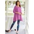 thumbnail image 6 of Woman Within Plus Size French Terry Handkerchief Hem Tunic, 6 of 6