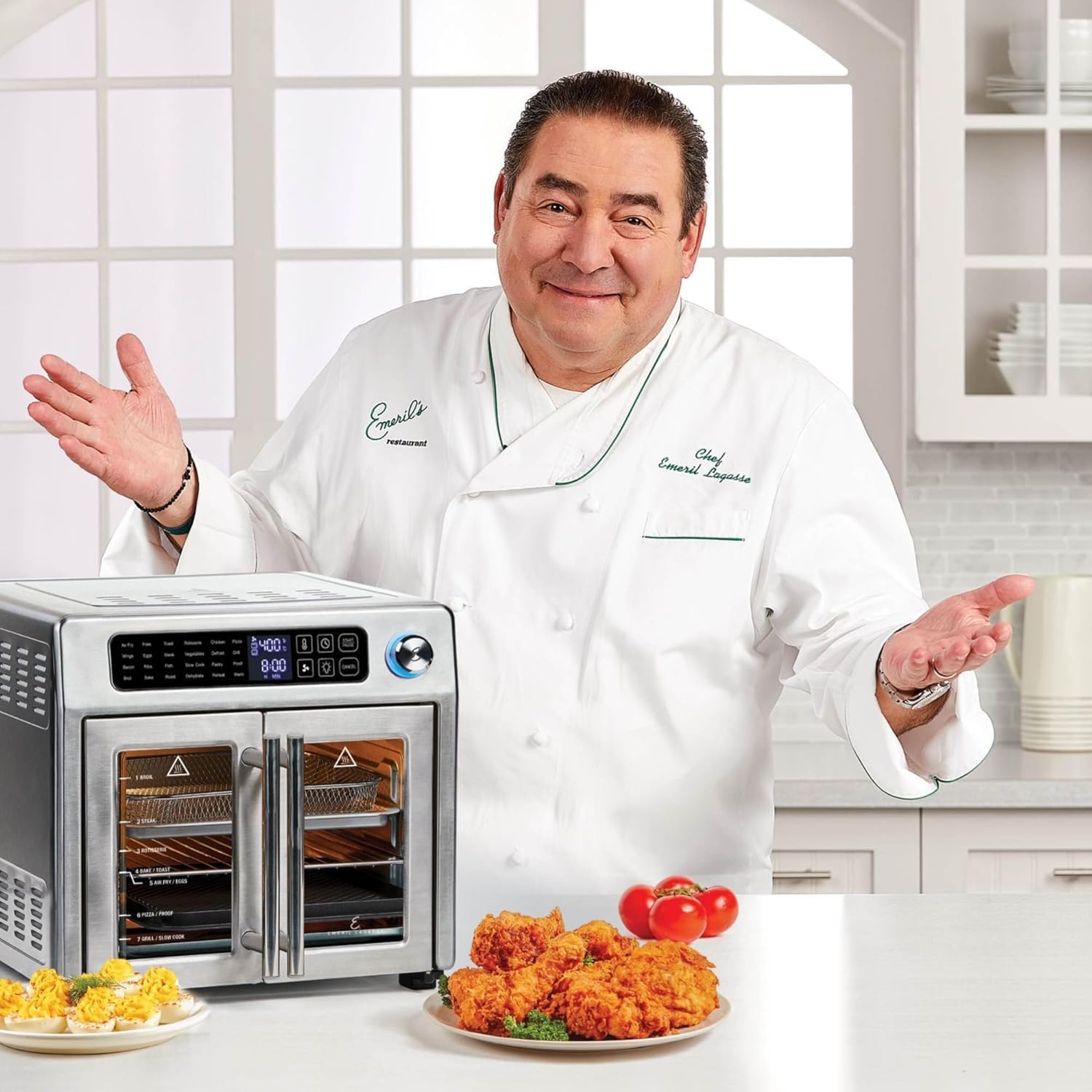 Emeril Lagasse French Door Air Fryer Oven, 26-Quart photo 6