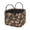 Black Mushroom Daisy Print, variant on Bulopur Pink Gold Marble Print Quilted Laundry Basket Foldable Storage Basket with Handles Modern Laundry Baskets for Home Decorative Organization for Bedroom Bathroom