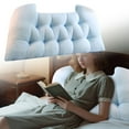 thumbnail image 1 of Oliegs Soft Cushion For Bed Headboard Comfortable Back Support For Sofa And Bedroom Cozy Decorative Throw Pillow With Ties, 1 of 6