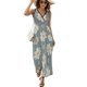 thumbnail image 1 of Floral Vestido Sin Mangas Para Mujer, Traje De, Ropa De Cumpleaños, Verano, 1 of 5