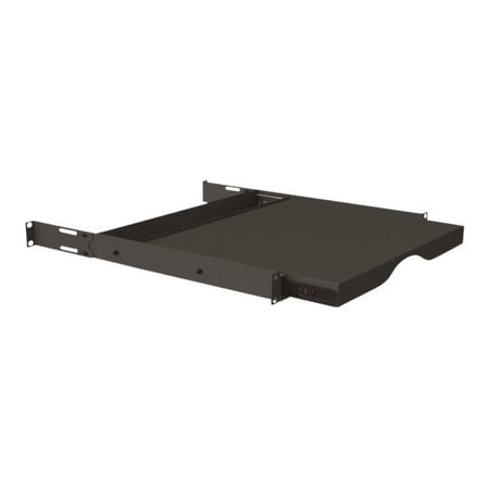 UPC: 0673853100175 | VMP ER-SS1U – Rack shelf – black – 1U – 19  – for P/N: EREN-27  EREN-27E1K  EREN-42E  EREN-42E1K  ERWEN-12E  ERWEN-12E750  ERWEN-15E