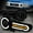 Black/Smoked/Clear, variant on Nuvision for 07-14 FJ Cruiser LED DRL Sequential Turn Signal Headlight Lamps Black/Smoked