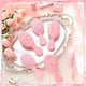 thumbnail image 3 of Cepillo mini a granel de 6 piezas con cepillo desenredado de viaje con lazo, cepillo pequeño rosa coqueto para cabello seco y mojado, regalo para mujeres, regalos para fiesta (rosa), 3 of 6