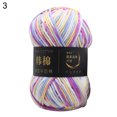 thumbnail image 1 of Opolski 7 Strands Gradient Color Cotton Crochet Knitting Sweater Scarf Hat Woolen Yarn, 1 of 9