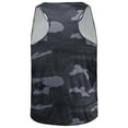 thumbnail image 4 of Hansber Men's Sleeveless Shirt Tank Tops Undershirt Muscle Tee Tops Gym Workout Athletic Bodybuilding Charcoal Grey 3XL, 4 of 7