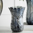 thumbnail image 2 of CC Home Furnishings Svirla Blown-Glass Vase - 11" Gray and Brown, 2 of 3