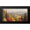 thumbnail image 2 of Oxley, Vail 14x9 Black Modern Framed Museum Art Print Titled - Tuscan Perspective, 2 of 5
