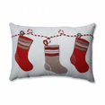 thumbnail image 1 of Pillow Perfect 599205 Bas de Campagne Rouge & Blanc Rectangulaire Jeter Oreiller, 1 of 2