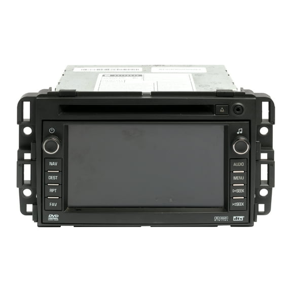 Restored 2008-09 Chevrolet Tahoe AM FM Aux Navigation Single Disc CD DVD Player 20790838 (Refurbished)