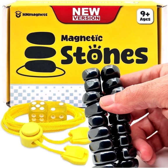 HMMAGNETS Magnetic Strategy Game Set Portable Family Game