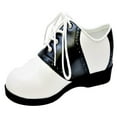 thumbnail image 1 of Shoe Saddle Bk And Wt Wmn Lg, 1 of 3
