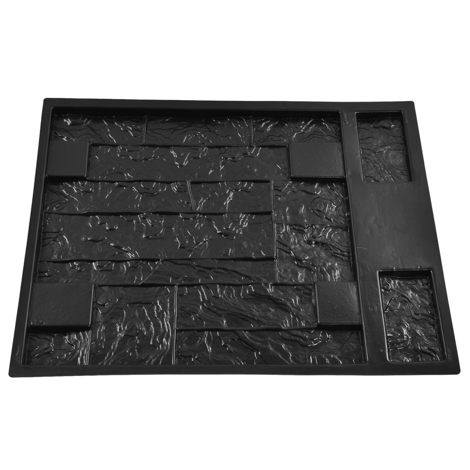 YLSHRF Concrete Paver Mold,Plastic Concrete Forms,Wall Mold Form DIY  Recyclable Wear Resistant Individuality ABS Concrete Molds for Garden Home  Decoration Black - Walmart.com