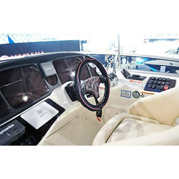 Boat Steering Wheel Cover Microfiber Leather 13 13.5 inch Walmart