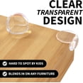 thumbnail image 3 of Baby Proofing Table Corner Guards, Keep Child Safe, Protectors for Furniture Against Sharp Corners (12 Pack), 3 of 6