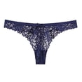 thumbnail image 1 of Lencería Sexy para mujer/bragas Sexy de encaje de Cintura baja/bragas transpirables cómodas sin costuras con moño M-Xlpangjing, 1 of 4