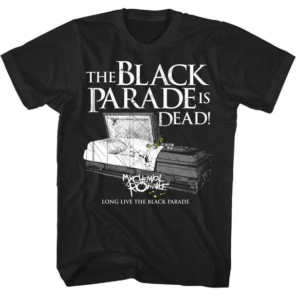 My Chemical Romance Men's The Black Parade Coffin T-Shirt Black 3X-Large | Officially Licensed Merchandise