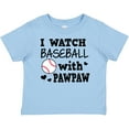 thumbnail image 3 of Inktastic I Watch Baseball with My Pawpaw Boys Baby T-Shirt, 3 of 5