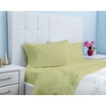 thumbnail image 2 of Gouchee Home Microfiber Sheet Set – Double/Full 4-Piece Bedding Set, Ultra-Soft Microfiber, Wrinkle-Resistant & Breathable Lime Bed Sheets, 2 of 2