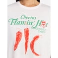 thumbnail image 4 of Flaming Hot Cheetos Women's and Women's Plus Sleep Tee and Shorts Pajama Set from Grayson Social, 2-Piece, Sizes XS-3X, 4 of 5