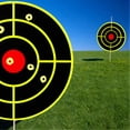 thumbnail image 4 of Adhesive Paper Shooting Targets Roll Reactive Bullseye Stickers for Practice Training Marksmanship Indoor Outdoor Use, 4 of 6