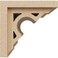 thumbnail image 3 of 8"W x 8"D x 8"H Wide Sheridan Rough Cedar Woodgrain TimberThane Corbel, Primed Tan, 3 of 6