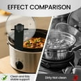 thumbnail image 6 of Slow Cooker Lid Holder for Stovetop Crock Pot, Metal Multipurpose Lid & Utensil Organizer Rack, Space-Saving Kitchen Cooking Accessory, 6 of 9