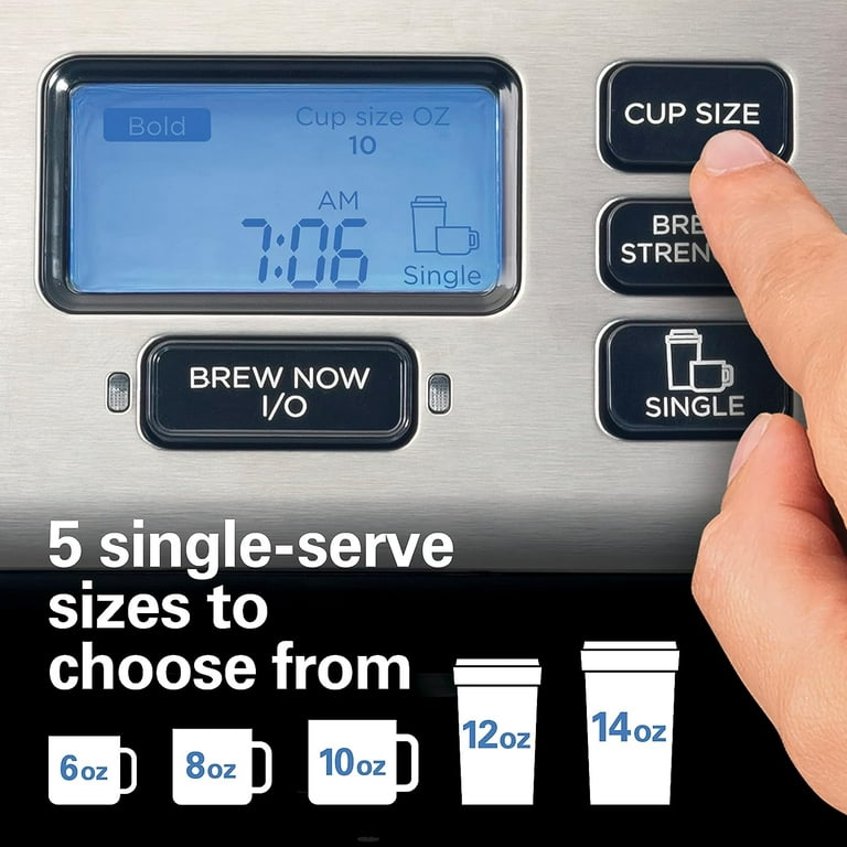 FlexBrew Trio 2-Way Coffee Maker, Compatible with K-Cup Pods or