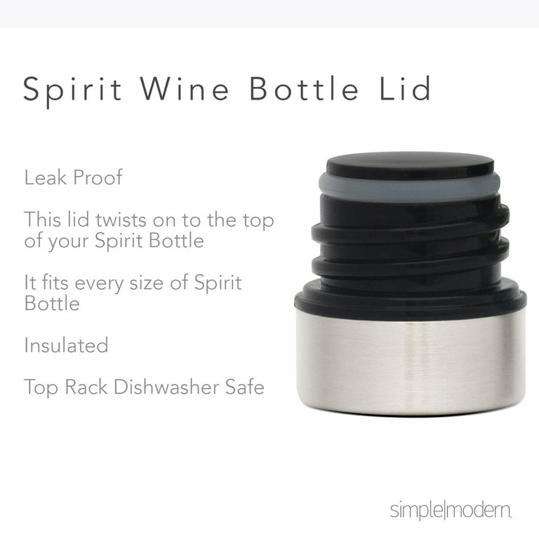 Simple Modern Spirit Wine Tumbler Replacement Straw Lid - Blush, 12oz  tumbler straw lid, Accessory - Spirit 12oz tumbler straw lid Blush