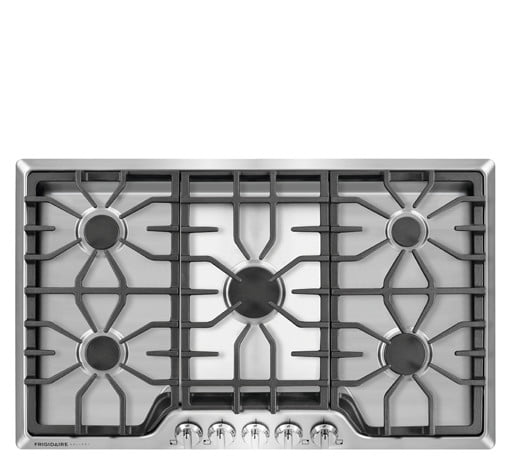 Frigidaire Fggc3645q 36 Wide Five Burner Gas Cooktop Walmart Com