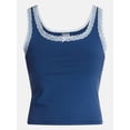 thumbnail image 5 of No Boundaries Sleep Lace Tank Top, Women's XXS-3X, 5 of 5