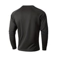 thumbnail image 4 of Men Fall Clothes,Workout Shirts for Men Breathable Raglan Long Sleeve Athletic Tee Tops Lightweight Crew Neck T Shirts, 4 of 8