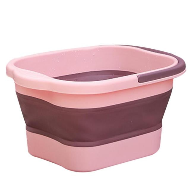 UMMH Foot Bathtub Foot Bath Basin With Foot Massager And Handle