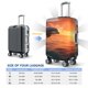 thumbnail image 4 of Balery Sunset Dancing Dolphin B Funda de equipaje, fundas para maletas, elástica, lavable, protector de maletas, compatible con maletas de 18 a 32 pulgadas-X-Large, 4 of 7