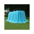 thumbnail image 3 of Tutu Tulle Table Skirt Tableware Table Cloth Cover Home Wedding Party Decor, 3 of 3