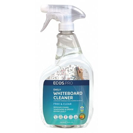 ECOS PRO PL9869/6 Dry Erase Board Cleaner,32 oz. (Best Way To Clean Dry Erase Board)
