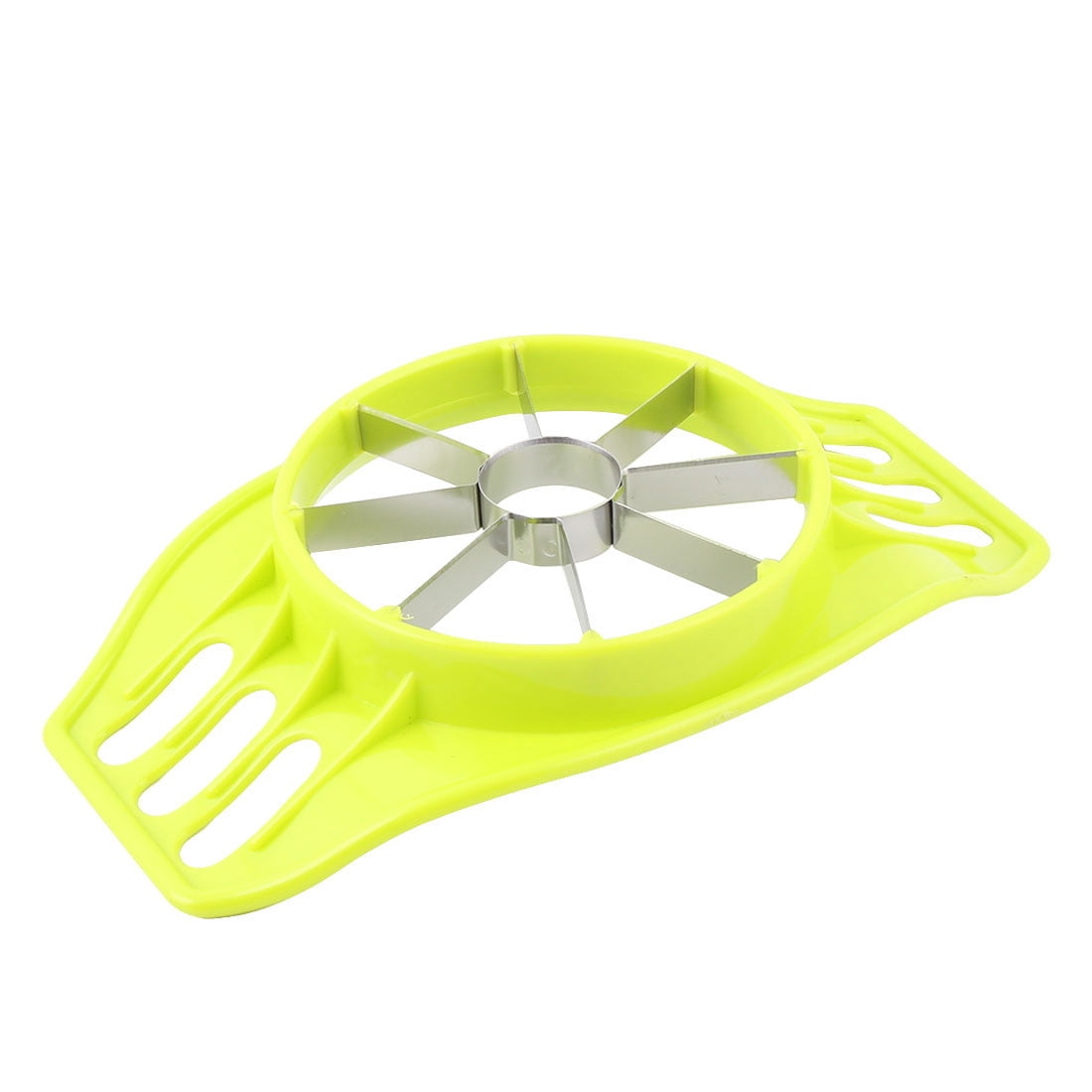 Unique Bargains Home Kitchen Plastic Grip Slicer Cutter Green