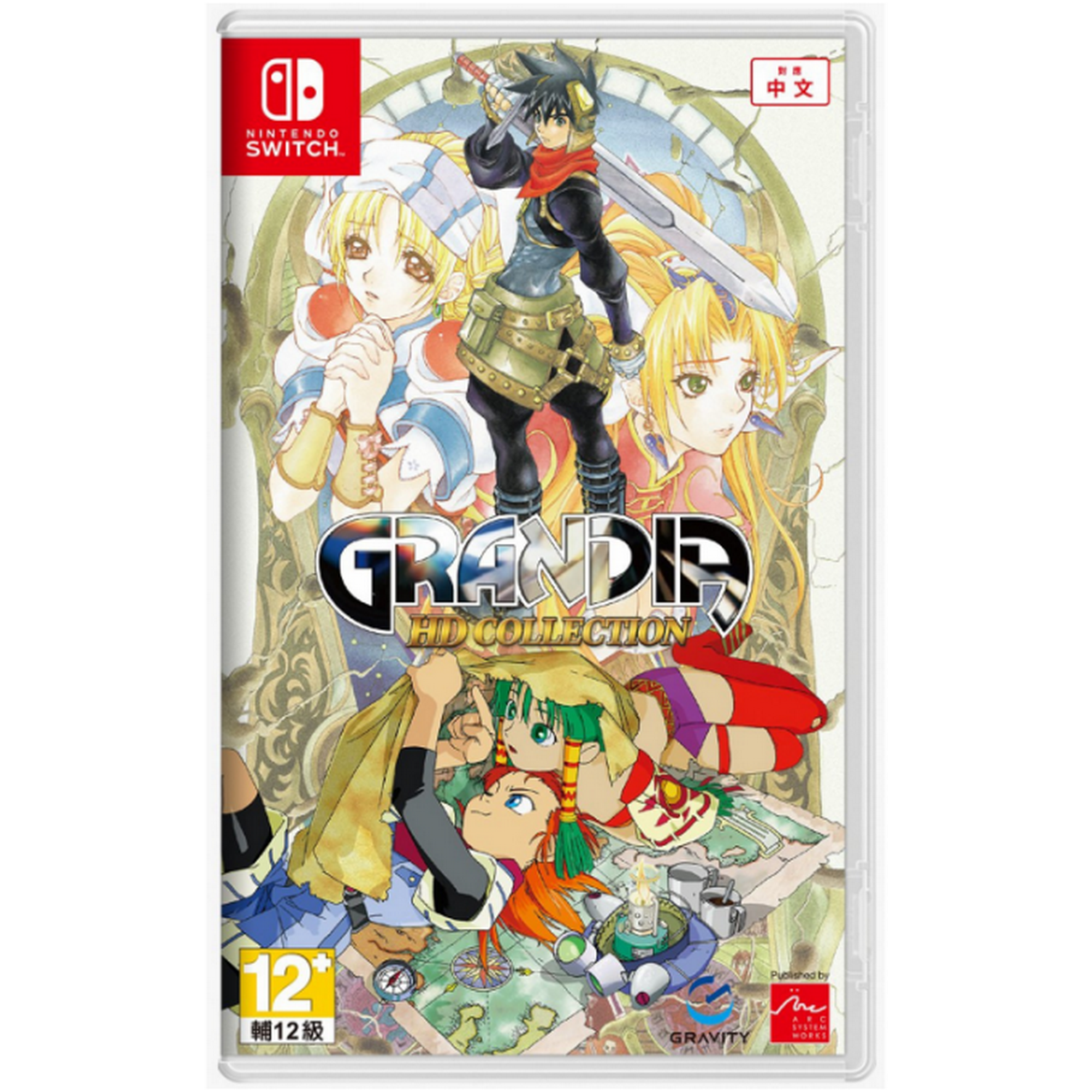 海外版　Grandia 　- Switch Grandia HD Collection - SWITCH [ASIA ENGLISH IMPORT