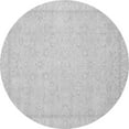 thumbnail image 1 of Ahgly Company Indoor Round Oriental Gray Traditional Area Rugs, 6' Round, 1 of 4