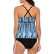 thumbnail image 5 of Traje de baño de 2 piezas para mujer, trajes de baño para mujer, conjunto de bikini de moda para mujer, traje de baño de dos piezas relleno sólido, ropa de playa para mujer, 5 of 5