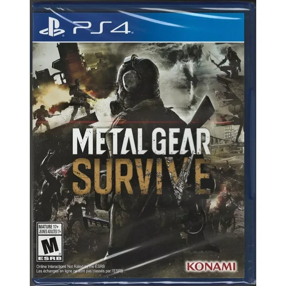 Metal Gear Survive PS4 (Brand New Factory Sealed US Version) PlayStation 4,PlayS
