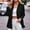Black, variant on Lightweight Cardigans Sevevn Women's Fashion Casual Color Long Sleeve Cardigan