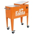thumbnail image 3 of Leigh Country Coca-Cola Series CP 98501 Fanta 60 Qt Metal Outdoor Patio Cooler - Orange, 3 of 5