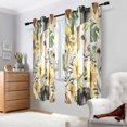 thumbnail image 2 of Yayeee Window Curtains Light Filtering 63"x42" Grommet Panel Pair Home Living Room Decor, Dog Sunflower Pattern, 2 of 7