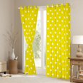 thumbnail image 3 of Manfei Polka Dots Curtains Pack of 2 (42x84 Each) for Female Men,Minimalist Mid Century Curtains Blackout,Cartoon Geometric Circle Bedroom Curtains,Lightweight Room Decor, 3 of 6