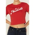 thumbnail image 3 of Girl Dangerous Women's Nashville Logo Short Sleeve  Tee Red X-  US, 3 of 4