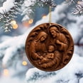 thumbnail image 4 of Colgantes de acrílico, decoraciones navideñas, adornos navideños planos, adornos para el hogar, adornos para el coche, decoraciones colgantes, decoraciones de jardín, decoraciones navideñas, decoracio, 4 of 6